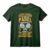 Dicton Sportif Drôle Ma Tête Je Joue Padel Tennis Padeliste T-Shirt - Design Cool pour Joueurs de Padel - Idée Cadeau pour Hommes, Femmes et Garçons