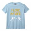 I Love My Wife Paddle Tennis Paddleball Paddleball Padel T-Shirt - Cadeau Original pour Joueurs de Padel et Amateurs de Sports