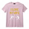 I Love My Wife Paddle Tennis Paddleball Paddleball Padel T-Shirt - Cadeau Original pour Joueurs de Padel et Amateurs de Sports