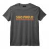 Retro Sao Paulo Brazil T-Shirt - Vintage Design Style, Cool Gift for Men Women Kids