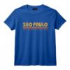 Retro Sao Paulo Brazil T-Shirt - Vintage Design Style, Cool Gift for Men Women Kids