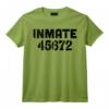 Jail Inmate 45672 Drôle Prisonnier Halloween Homme Femme T-Shirt - Costume Effrayant Dernière Minute pour Adolescents et Adultes