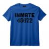 Jail Inmate 45672 Drôle Prisonnier Halloween Homme Femme T-Shirt - Costume Effrayant Dernière Minute pour Adolescents et Adultes