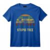 Disc Golf Stupid Tree T-shirt vintage frisbee drôle golfeur rétro - Cadeau Amusant pour Joueurs de Golf Frisbee - Idée Cadeau pour Noël ou Anniversaire