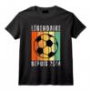 9 eme anniversaire foot 9 ans football garcon naissance 2014 T-Shirt - Cadeau Original pour Fan de Football et Joueur Né en 2014