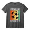 9 eme anniversaire foot 9 ans football garcon naissance 2014 T-Shirt - Cadeau Original pour Fan de Football et Joueur Né en 2014
