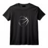 Silhouette de Basket, Basket Sweat à Capuche - Design Sportif pour Joueurs et Fans de Basketball