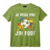 Je Peux Pas J'ai Foot Football Enfant Homme Garçon Cadeau T-Shirt - Idée Drôle pour Amateurs de Football