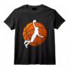Basketball Graphique De Basket-Ball Evolution T-Shirt - Design Joueur pour Hommes et Enfants - Idée Cadeau pour Noël ou Anniversaire