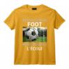 Ne Pour Jouer Au Foot Force D'aller A L'ecole T-Shirt - Drôle et Léger pour les Petits Passionnés de Football