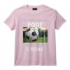 Ne Pour Jouer Au Foot Force D'aller A L'ecole T-Shirt - Drôle et Léger pour les Petits Passionnés de Football