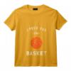 Idée Cadeau Drôle Joueur Basket Ball J'Peux Pas J'ai Basket T-Shirt avec Col en V - Cadeau Original pour Sportif Passionné de Basket pour Noël ou Anniversaire