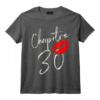 Chapitre 30 ans Joyeux Anniversaire Nées en 1991 T-Shirt - Idée Cadeau Femme Humoristique pour Décoration d'Anniversaire