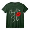 Chapitre 30 ans Joyeux Anniversaire Nées en 1991 T-Shirt - Idée Cadeau Femme Humoristique pour Décoration d'Anniversaire
