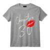 Chapitre 30 ans Joyeux Anniversaire Nées en 1991 T-Shirt - Idée Cadeau Femme Humoristique pour Décoration d'Anniversaire