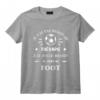 Thérapie Foot Humour Footballeur Football Homme Femme T-Shirt - Cadeau Original pour Fête des Pères ou Noël