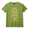 Homme Super Coach Équipe On Sait qu'on est le Meilleur Coach T-Shirt - Citation Drôle pour Coachs Fiers