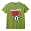 Supporter Foot Maroc Fan Marocain Maillot Drapeau Du Maroc T-Shirt - Cadeau Original pour les Supporters des Lions de l'Atlas 2022