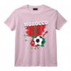 Supporter Foot Maroc Fan Marocain Maillot Drapeau Du Maroc T-Shirt - Cadeau Original pour les Supporters des Lions de l'Atlas 2022