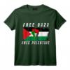 Palestine HapBird Manche courte T-Shirt, Noir, S - Support Palestine Flag Tee for Men and Women