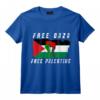 Palestine HapBird Manche courte T-Shirt, Noir, S - Support Palestine Flag Tee for Men and Women