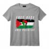 Palestine HapBird Manche courte T-Shirt, Noir, S - Support Palestine Flag Tee for Men and Women