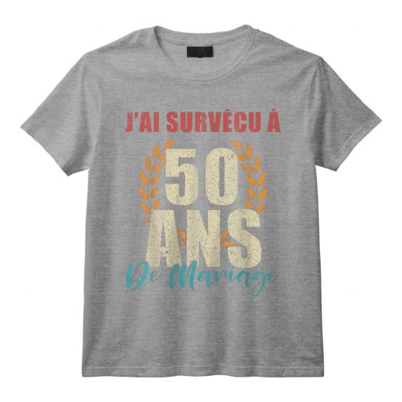 Sweat à Capuche "J'ai Survécu À 25 Ans De Travail Ici" - Design Humour Chat, Coupe Classique - Cadeau Collègue