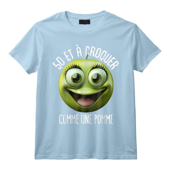 Camiseta manga larga de algodón con cuello redondo, grandes tallas