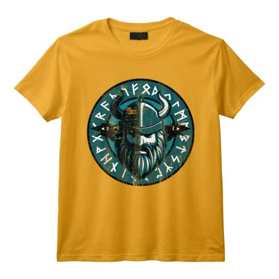 T-shirt Viking Hugin Et Munin - Corbeaux D'Odin, Mythologie Nordique | Coupe Classique, Coton, Pour Fans De Culture Viking